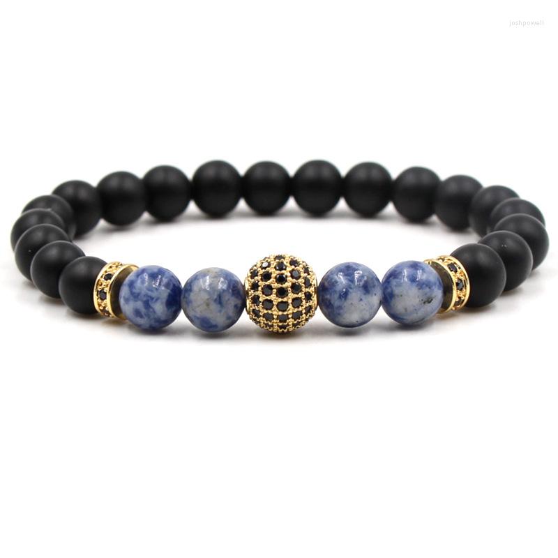 Strand Fashion Wild 8mm Frosted Stone Bracelet Men's Crown Bead Women's Natural Jewelry Gift Pulseira
Strand Fashion Wild 8mm Frosted Stone Bracelet Men's Crown Bead Women's Natural Jewelry Gift Pulseira
