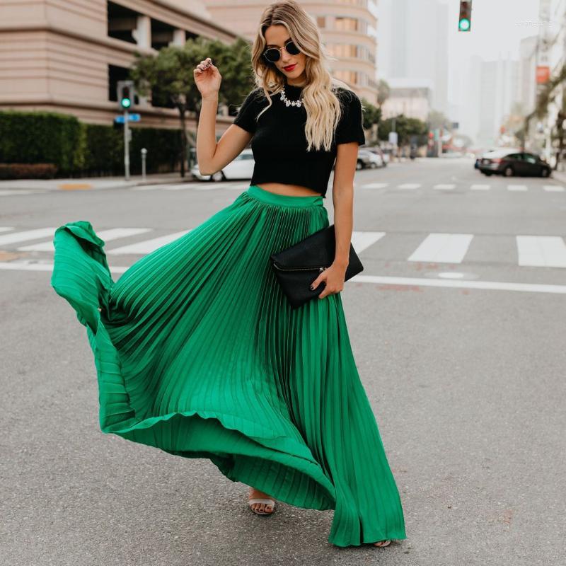 Skirts Fashion Women' Pleated Chiffon High Waist Skirt Autumn Winter Elegant Long A Line Solid Loose Casual Temperament, Pink
Skirts Fashion Women' Pleated Chiffon High Waist Skirt Autumn Winter Elegant Long A Line Solid Loose Casual Temperament, Pink