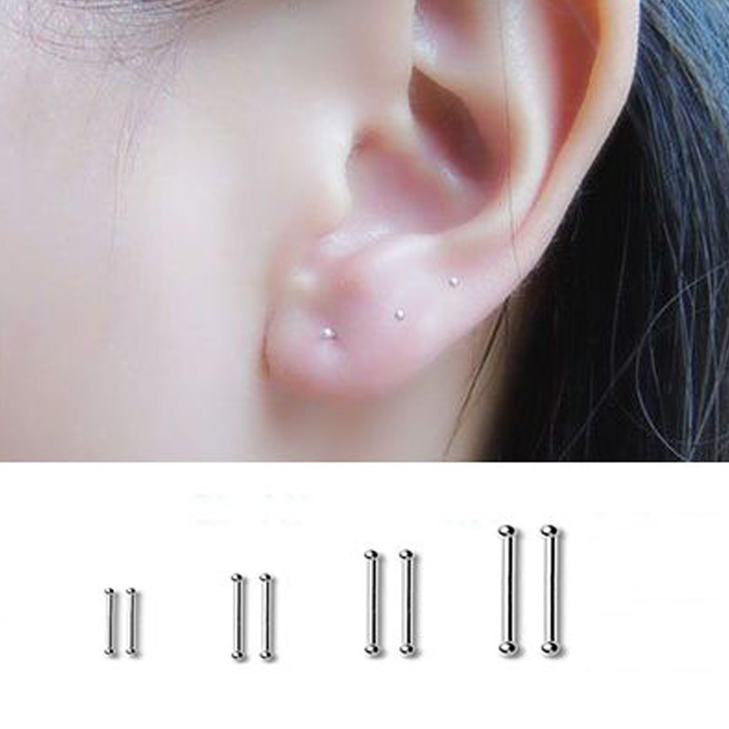 Mini Invisible Earring Piercing Earrings Ball Nose Studs Pins Bone Piercing Body Piercing jewelry 2pcs Ear Nail Women Jewelry
Mini Invisible Earring Piercing Earrings Ball Nose Studs Pins Bone Piercing Body Piercing jewelry 2pcs Ear Nail Women Jewelry