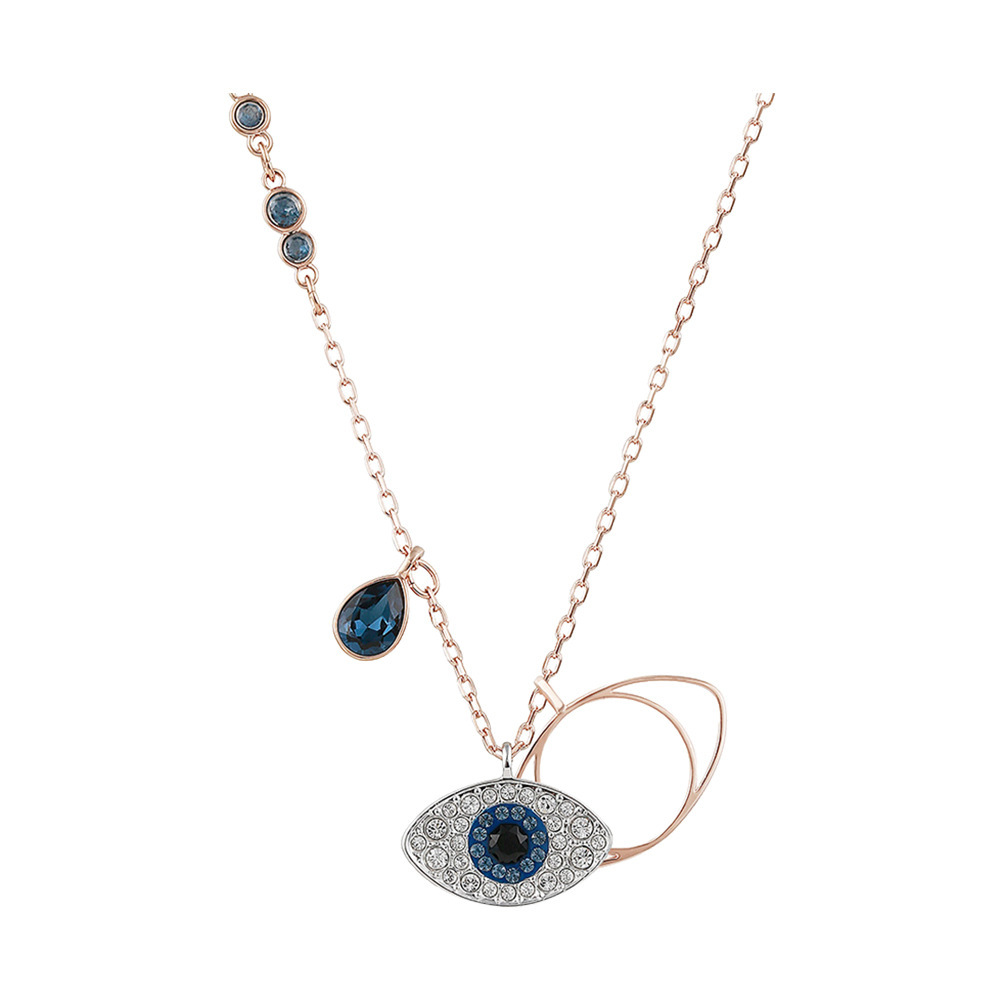 Fashion Brand Evil Eye Necklace Stainless Steel Jewelry for Women Gift