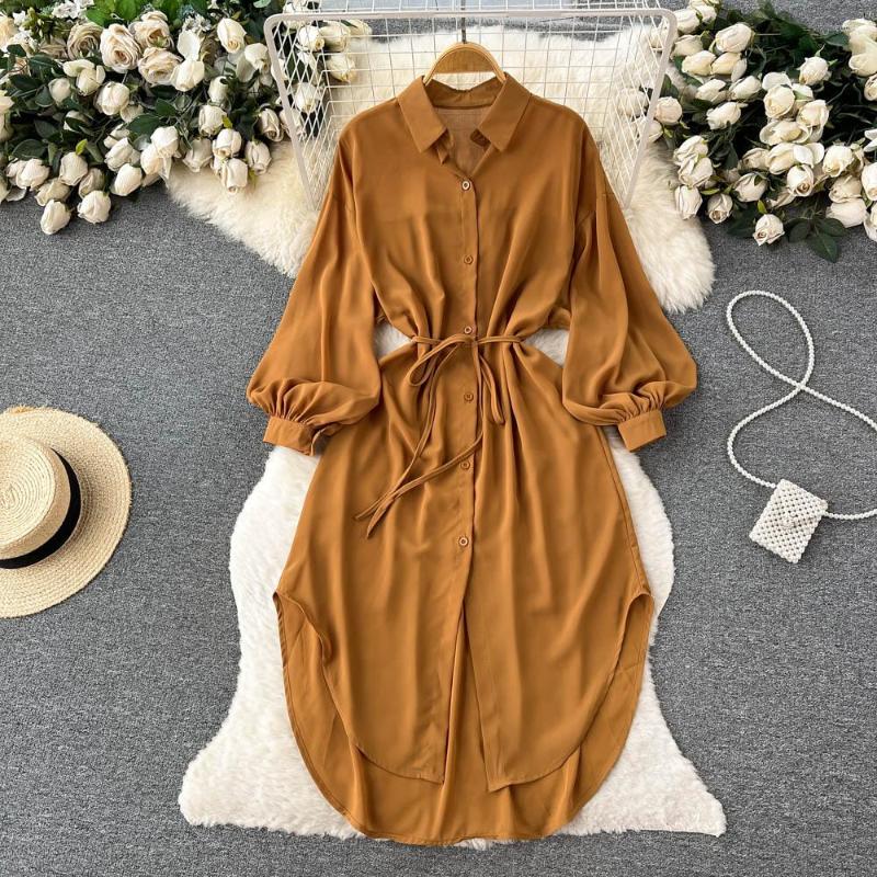 Casual Dresses Fashion Button Bandage Sexy Romantic Elegant French Turn Down Collar One Shoulder Vintage Women Party Female Y2K Dress
Casual Dresses Fashion Button Bandage Sexy Romantic Elegant French Turn Down Collar One Shoulder Vintage Women Party Female Y2K Dress