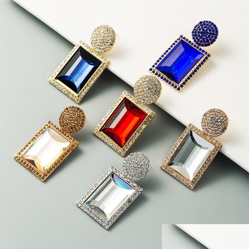 Charm Fashion Fl Crystal Drop Earrings Women Geometric Statement Square Metal Dangle Party Jewelry Delivery Dhy3R
Charm Fashion Fl Crystal Drop Earrings Women Geometric Statement Square Metal Dangle Party Jewelry Delivery Dhy3R