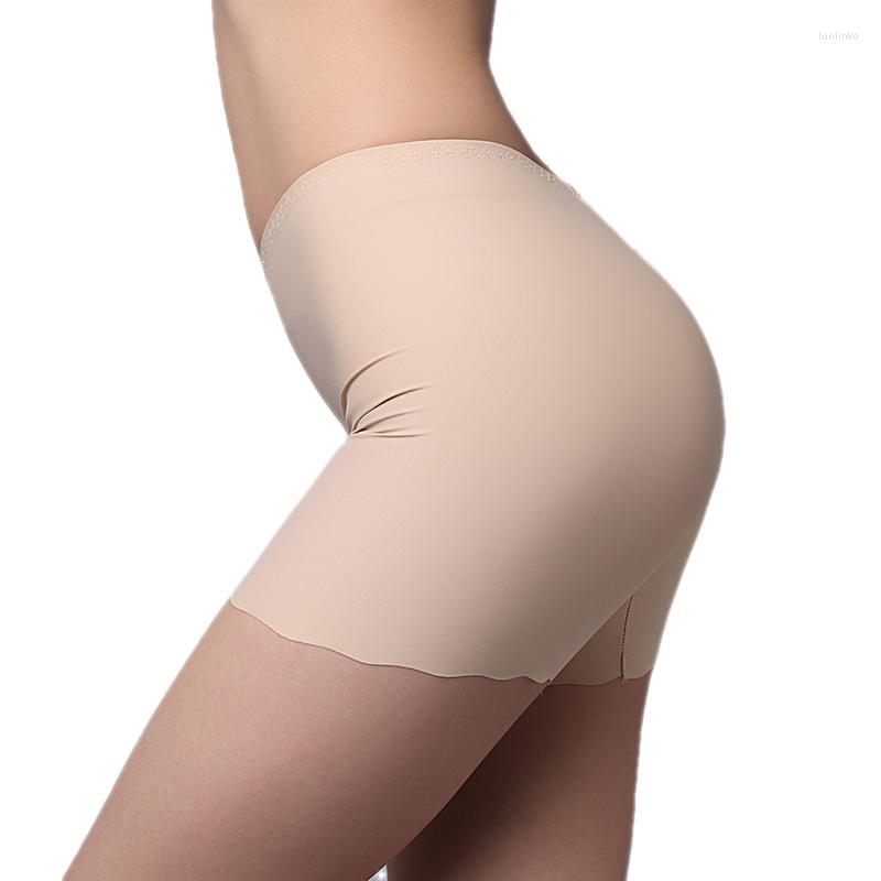 Women's Panties Women Elastic Ice Silk Safety Comfortable Solid Color Thin Seamless Underwear Anti-Exposed Bodyshort, Beige
Women's Panties Women Elastic Ice Silk Safety Comfortable Solid Color Thin Seamless Underwear Anti-Exposed Bodyshort, Beige
