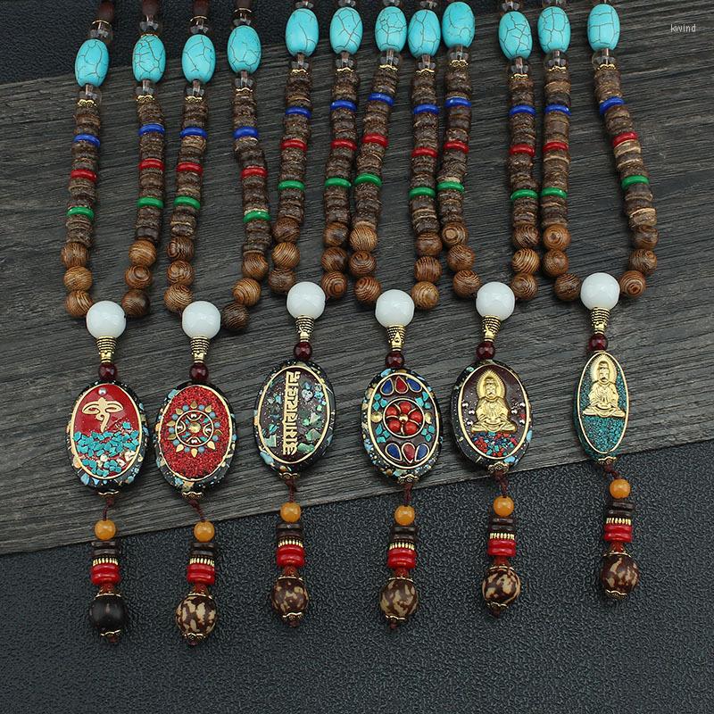 Pendant Necklaces Vintage Nepal Long Buddha Necklace Wood Beaded & For Women Ethnic Bohemian Lucky India Jewelry
Pendant Necklaces Vintage Nepal Long Buddha Necklace Wood Beaded & For Women Ethnic Bohemian Lucky India Jewelry