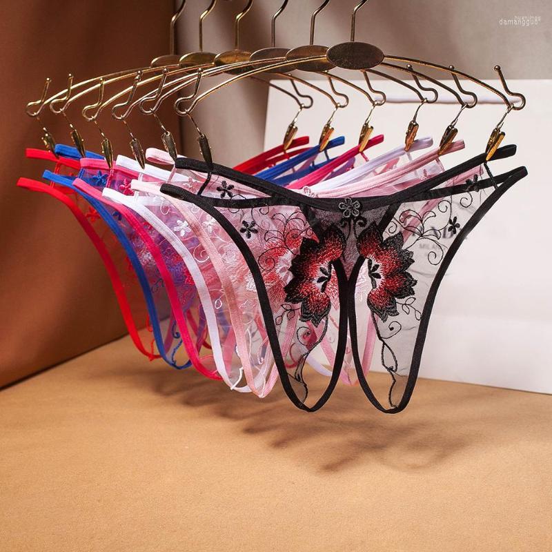 Women's Panties Lace Floral Women Sexy Thongs Female Hollow Mesh Open Crotch G-String Transparent Underwear Low Rise Briefs, Black
Women's Panties Lace Floral Women Sexy Thongs Female Hollow Mesh Open Crotch G-String Transparent Underwear Low Rise Briefs, Black