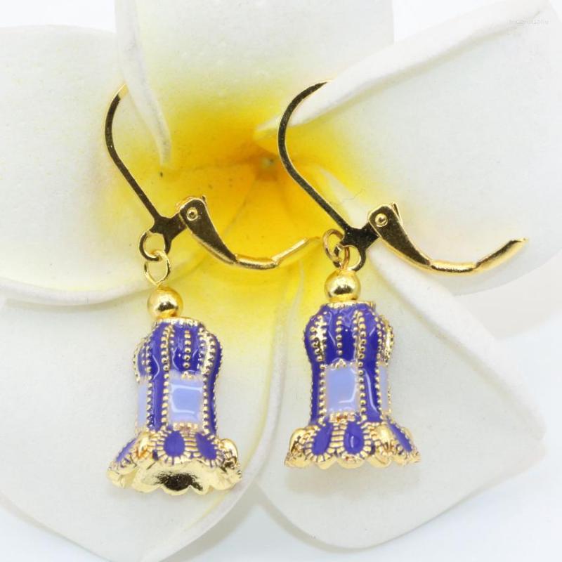 Dangle Earrings Factory Outlet Original Design 10 13mm Flower Shape Gold-color Cloisonne Charms Drop Women Diy Jewelry B2643 
Dangle Earrings Factory Outlet Original Design 10 13mm Flower Shape Gold-color Cloisonne Charms Drop Women Diy Jewelry B2643