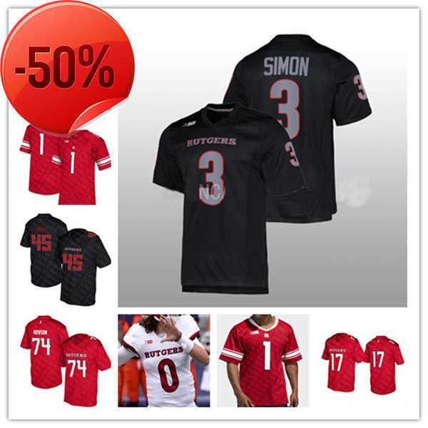 Ncaa Rutgers Scarlet Knights College Football Jerseys Gavin Wimsatt Evan Simon Kyle Monangai Samuel Brown V Sean Ryan Aron Cruickshank Deion Jennings Wesley Bailey, Men black
Ncaa Rutgers Scarlet Knights College Football Jerseys Gavin Wimsatt Evan Simon Kyle Monangai Samuel Brown V Sean Ryan Aron Cruickshank Deion Jennings Wesley Bailey, Men black
