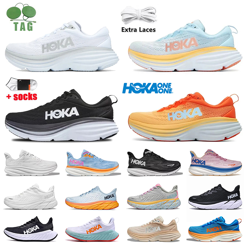 

Hoka Bondi 8 Shoe Athletic Running Sneakers Hokas Clifton 8 9 Carbon x 2 Kawana Cyclamen Sweet Lilac On Cloud Blue Free People Triple White Black Mesh Profly Trainers, B26 bondi 8 pink orange 36-41