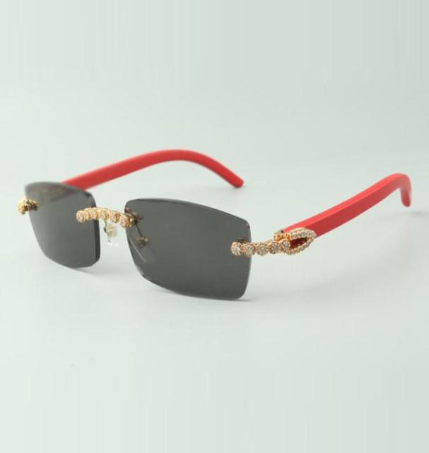 2022 Bouquet Diamond Sunglasses 3524012 with Natural red wooden sticks glasses Lens 30 Thickness3709262
2022 Bouquet Diamond Sunglasses 3524012 with Natural red wooden sticks glasses Lens 30 Thickness3709262