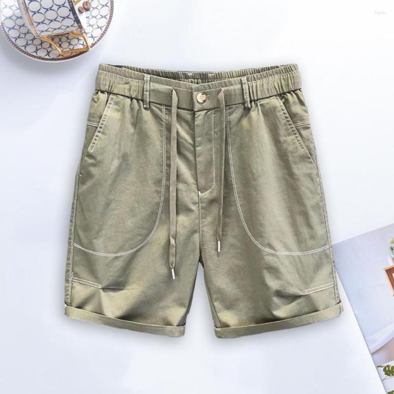 Men's Shorts Chic Cargo Drawstring Straight Men Casual Summer, Black
Men's Shorts Chic Cargo Drawstring Straight Men Casual Summer, Black