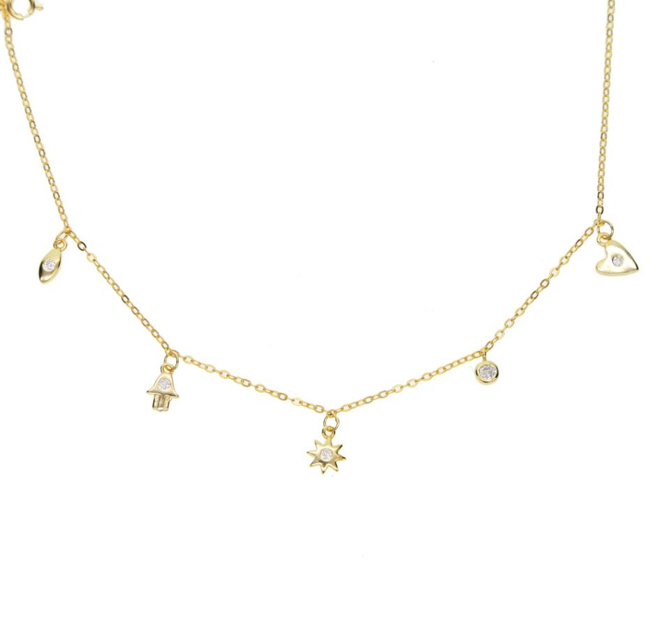 high quality lovely girl women jewelry lucky symbol charm necklace evil eye hamsa hand sun cz drop elegance 925 sterling silver ch8929820
high quality lovely girl women jewelry lucky symbol charm necklace evil eye hamsa hand sun cz drop elegance 925 sterling silver ch8929820