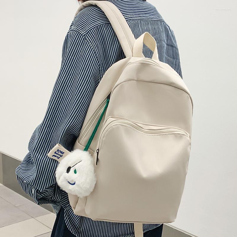 School Bags Street Cute Women Backpacks Waterproof Black White Nylon Backpack Korean Style Female Book Pack Student Laptop
School Bags Street Cute Women Backpacks Waterproof Black White Nylon Backpack Korean Style Female Book Pack Student Laptop