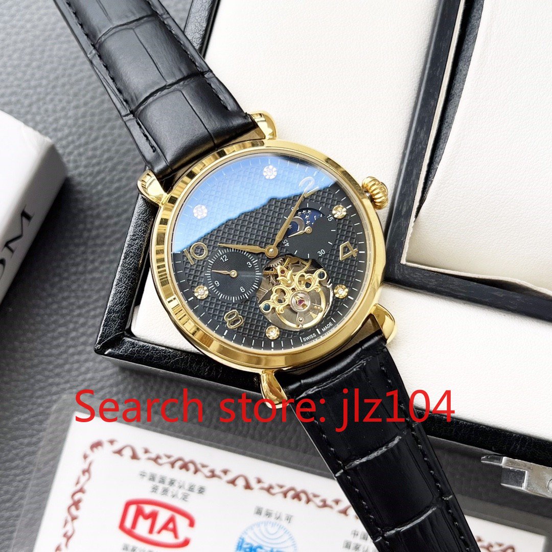 LLS Men's mechanical watch, multifunction, sapphire crystal, automatic mechanical movement, stainless steel case, 42 mm, high quality clone,ee
LLS Men's mechanical watch, multifunction, sapphire crystal, automatic mechanical movement, stainless steel case, 42 mm, high quality clone,ee
