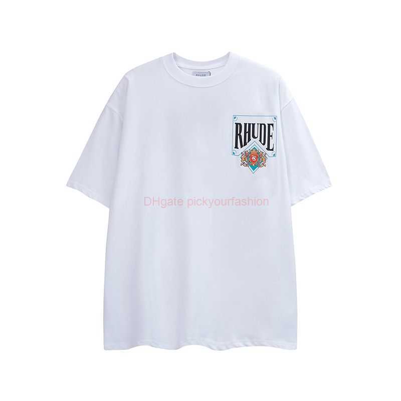 Designer Fashion Clothing Tees Tshirt Rhude American High Street Couple Playing Card Letter Print Loose Sleeve Versatile Short Sleeve Tshirt Trendy Summer Cotton S, Black
Designer Fashion Clothing Tees Tshirt Rhude American High Street Couple Playing Card Letter Print Loose Sleeve Versatile Short Sleeve Tshirt Trendy Summer Cotton S, Black