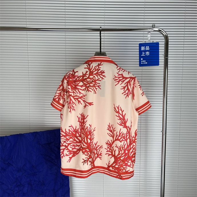 Men Designer Shirts Summer Shoort Sleeve Casual Shirts Fashion Loose Polos Beach Style
Men Designer Shirts Summer Shoort Sleeve Casual Shirts Fashion Loose Polos Beach Style