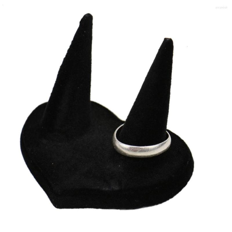 Jewelry Pouches SZanbana Black Velvet Ring Two Finger Holder Showcase Display Stands- Rack 2
Jewelry Pouches SZanbana Black Velvet Ring Two Finger Holder Showcase Display Stands- Rack 2