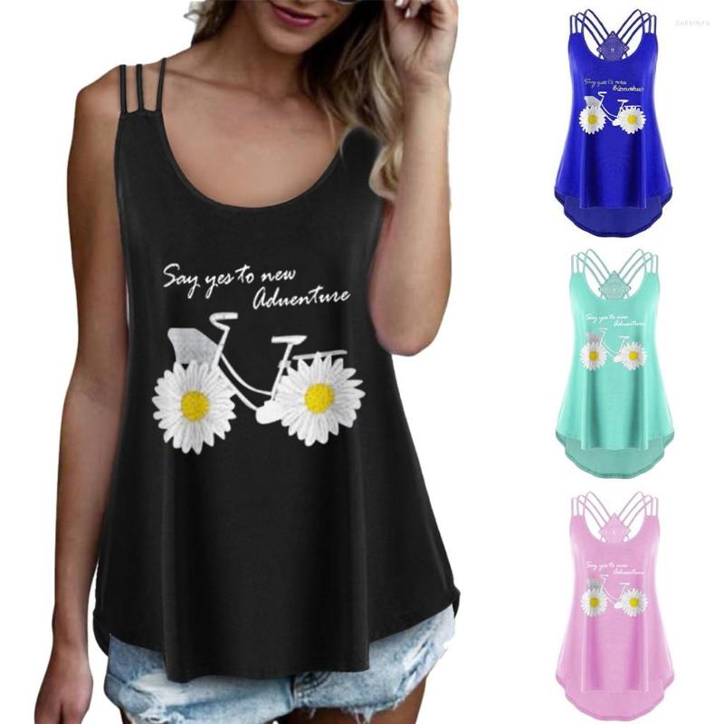 Women's Tanks Summer Women Tank Tops Casual Loose Print Sleeveless Bandages Vest Strappy Ladies Shirt Camisole Feminino Top, Blue
Women's Tanks Summer Women Tank Tops Casual Loose Print Sleeveless Bandages Vest Strappy Ladies Shirt Camisole Feminino Top, Blue