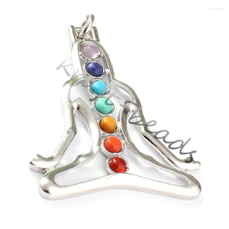 Pendant Necklaces KFT Silver Plated Healing 7 Stone Beads Inner Peace Yoga Meditation Buddha Guardian Balance Chakra Jewelr
Pendant Necklaces KFT Silver Plated Healing 7 Stone Beads Inner Peace Yoga Meditation Buddha Guardian Balance Chakra Jewelr