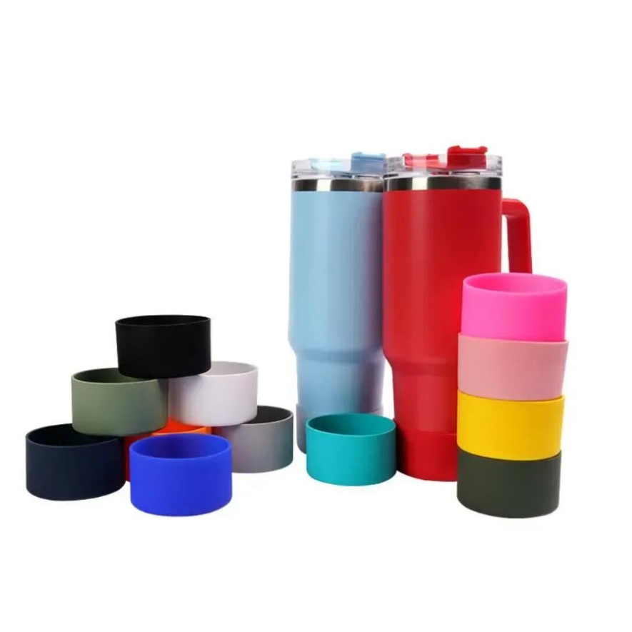 7.5cm Silicone Protective Bottom for 40oz Tumblers Coaster Bottle Sleeve Anti-slip Water Bottle Boot Cover Tumbler Cup Flask Silicone Holder 14 Colors A0526
7.5cm Silicone Protective Bottom for 40oz Tumblers Coaster Bottle Sleeve Anti-slip Water Bottle Boot Cover Tumbler Cup Flask Silicone Holder 14 Colors A0526