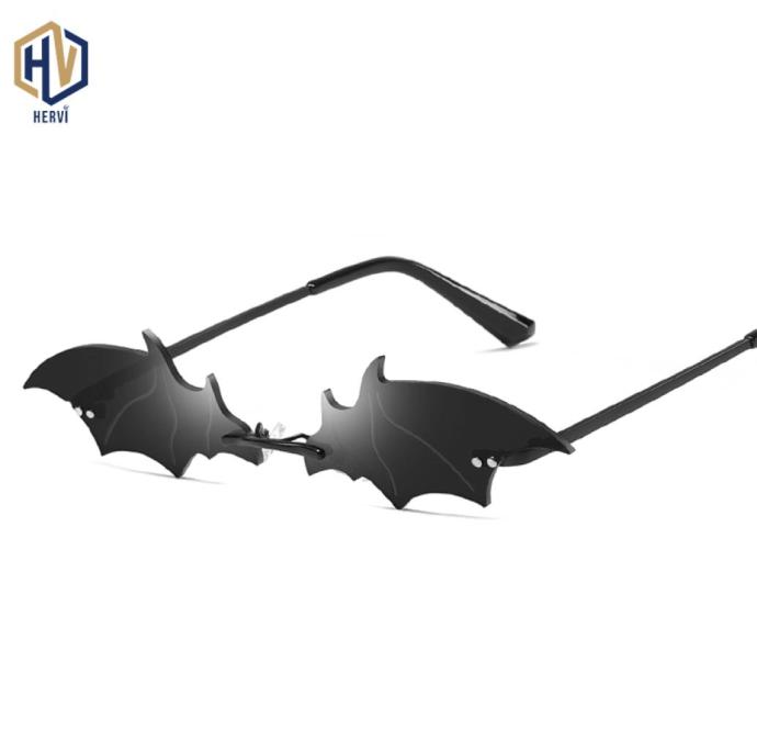Small Cat Eye Sunglasses Women New Rimless Punk Sun Glasses Bat Shape Unique Eyeglasses Men UV4006542621
Small Cat Eye Sunglasses Women New Rimless Punk Sun Glasses Bat Shape Unique Eyeglasses Men UV4006542621