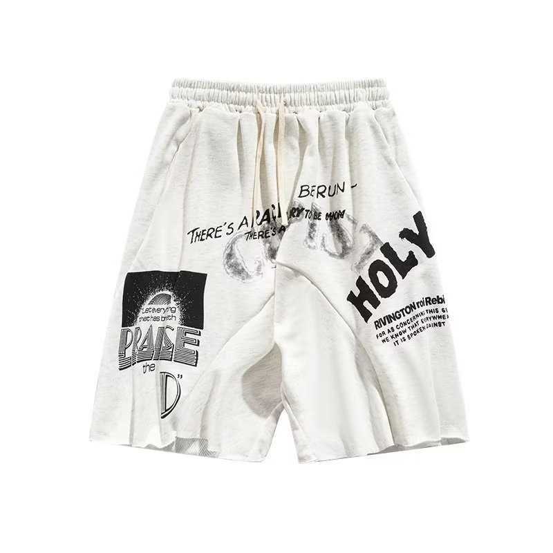 Small and Trendy American Summer Sports Casual Men's Basketball Shorts with Versatile Personalized Graffiti Printed Pants{category}, Beige
Small and Trendy American Summer Sports Casual Men's Basketball Shorts with Versatile Personalized Graffiti Printed Pants{category}, Beige