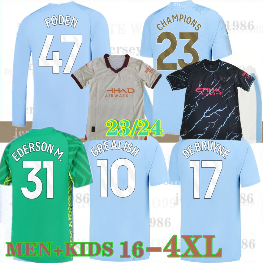 XXXL 4XL 23 24 BERNARDO soccer jerseys HAALAND DE BRUYNE 2023 2024 home away blue GREALISH STERLING FERRAN MAHREZ foden Men kids football shirt 999, 2324 third
XXXL 4XL 23 24 BERNARDO soccer jerseys HAALAND DE BRUYNE 2023 2024 home away blue GREALISH STERLING FERRAN MAHREZ foden Men kids football shirt 999, 2324 third
