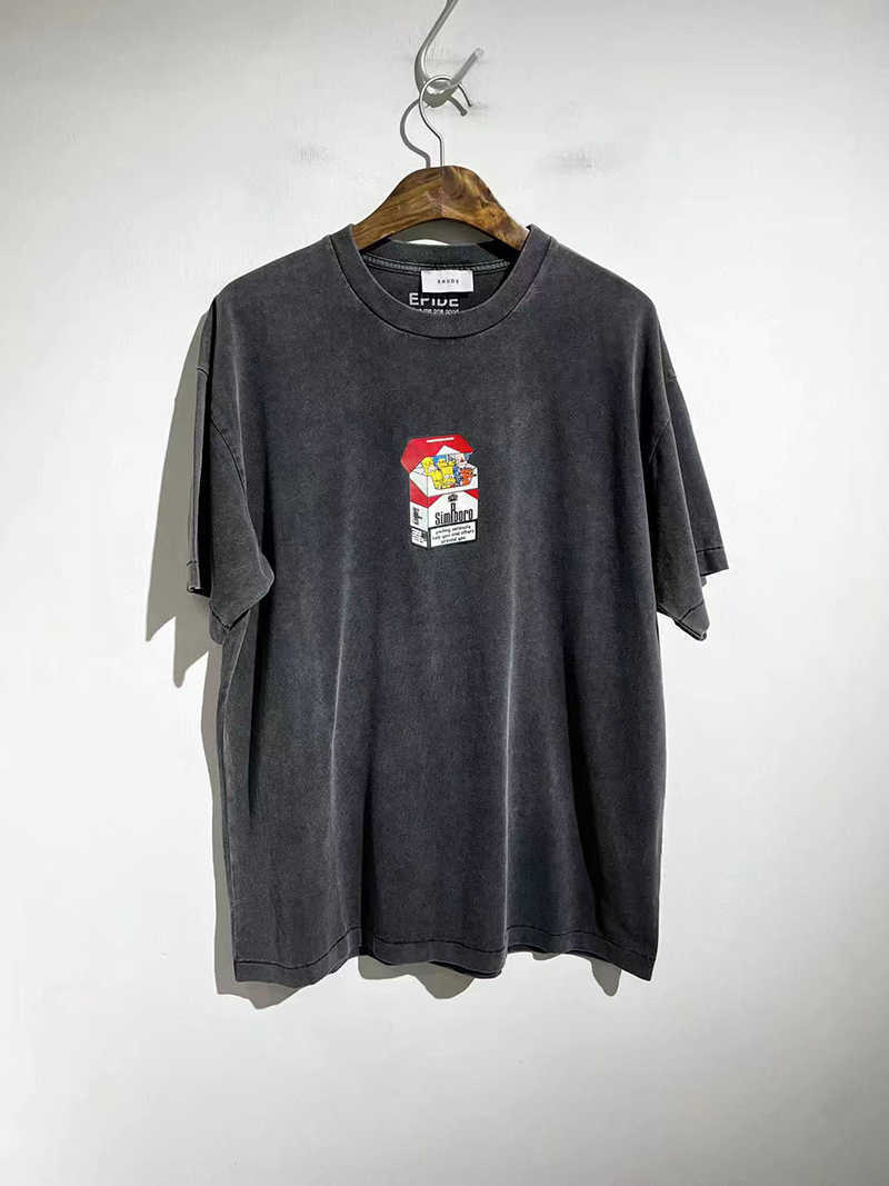 Men's Hoodies Sweatshirts New Cartoon Printing Pattern RHUDE Short Sleeve Men Women High Quality Black T-shirt Washed Do Old Top Casual Oversize Rhude Tee
Men's Hoodies Sweatshirts New Cartoon Printing Pattern RHUDE Short Sleeve Men Women High Quality Black T-shirt Washed Do Old Top Casual Oversize Rhude Tee
