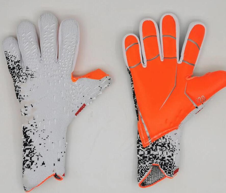 21 New Falcon Goalkeeper Football Goalkeeper Gloves Professional Children Adult Latex Breathable Durable Without Finger Guard HJ