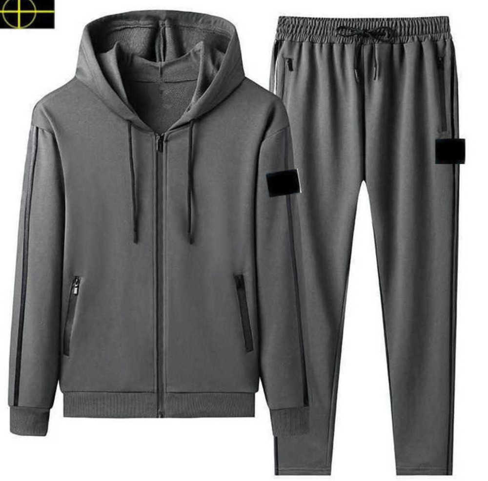 men Tracksuits Spring and Autumn Men' Stone Sports Suit Island hooded zippered sweater suit Designer is land jacket trousers two-piece 4XL, Black
men Tracksuits Spring and Autumn Men' Stone Sports Suit Island hooded zippered sweater suit Designer is land jacket trousers two-piece 4XL, Black