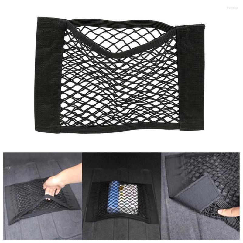 Car Organizer Back Rear Trunk Seat Double-deck Elastic String Net Magic Sticker Mesh Storage Bag Pocket Cage Auto Bags
Car Organizer Back Rear Trunk Seat Double-deck Elastic String Net Magic Sticker Mesh Storage Bag Pocket Cage Auto Bags