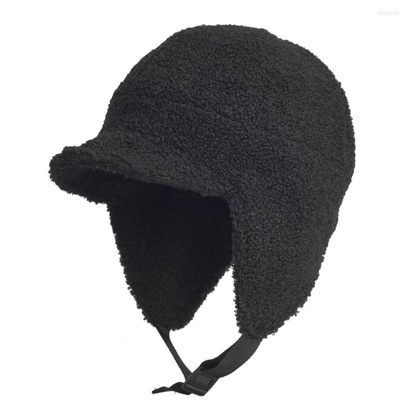 Berets Outdoor Fleece Warm Winter Ats Wit Visor Windproof Earflap Skull Cap Trapper Untin At Ski, Khaki
Berets Outdoor Fleece Warm Winter Ats Wit Visor Windproof Earflap Skull Cap Trapper Untin At Ski, Khaki