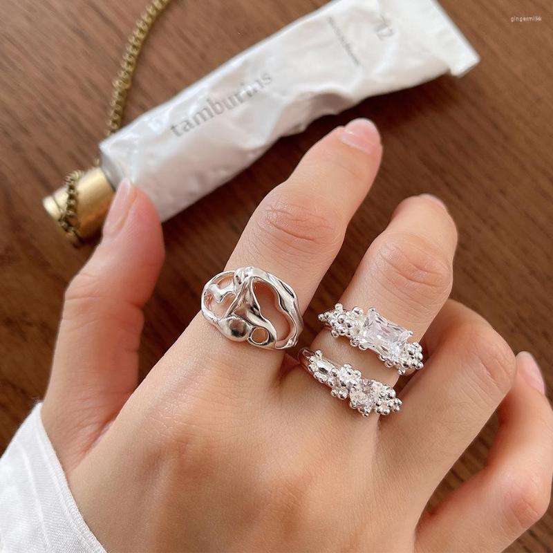 Cluster Rings Dysmorphism Ring 1pc Authentic S925 Sterling Silver Bubble &Irregular CZ Fine Jewelry TLJ1667
Cluster Rings Dysmorphism Ring 1pc Authentic S925 Sterling Silver Bubble &Irregular CZ Fine Jewelry TLJ1667