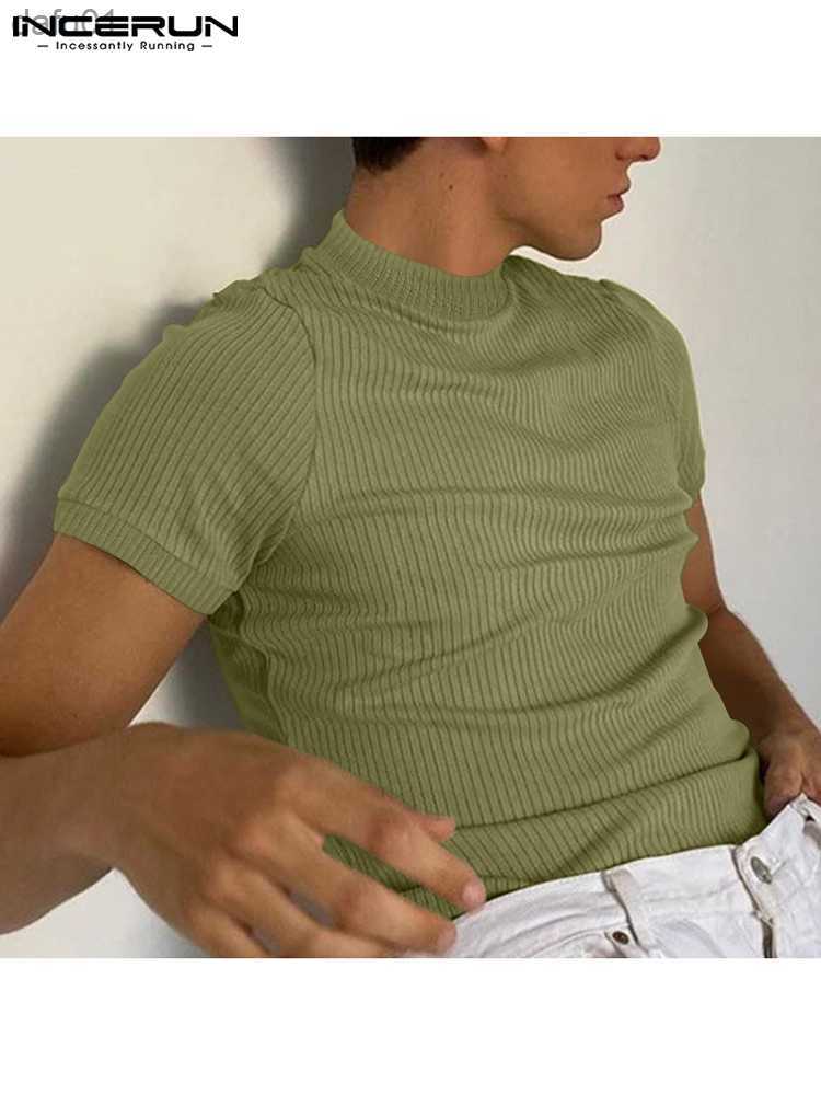 Men' T-Shirts Men T Shirt Solid Color Turtleneck Streetwear Short Sleeve 2023 Fitness Casual Camisetas Summer Fashion Tee Tops -5XL INCERUN L230520, Black
Men' T-Shirts Men T Shirt Solid Color Turtleneck Streetwear Short Sleeve 2023 Fitness Casual Camisetas Summer Fashion Tee Tops -5XL INCERUN L230520, Black