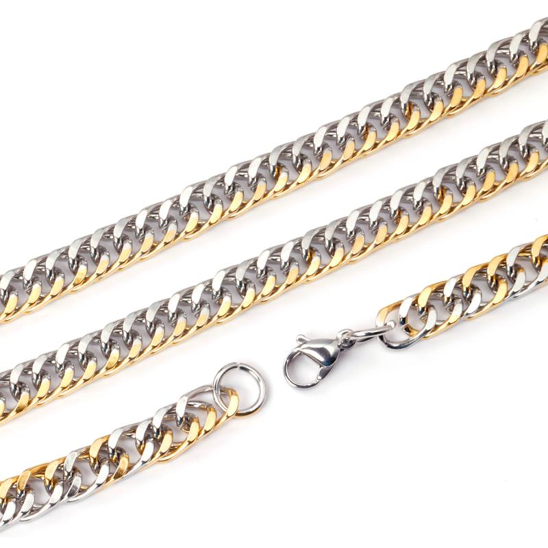 Chains ASON Chain Necklaces Stainless Steel Width 7mm Length 50cm 55cm 30cm Long Hiphop Jewelry Fashion Accessories
Chains ASON Chain Necklaces Stainless Steel Width 7mm Length 50cm 55cm 30cm Long Hiphop Jewelry Fashion Accessories
