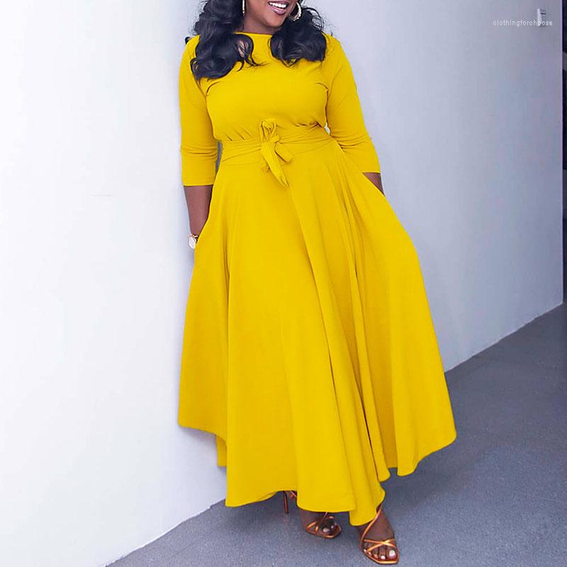 Ethnic Clothing African Dresses For Women 3/4 Sleeve Belt Pocket Robe Kanga Autumn Fashion Elegant Traditional Party Dress Lady
Ethnic Clothing African Dresses For Women 3/4 Sleeve Belt Pocket Robe Kanga Autumn Fashion Elegant Traditional Party Dress Lady