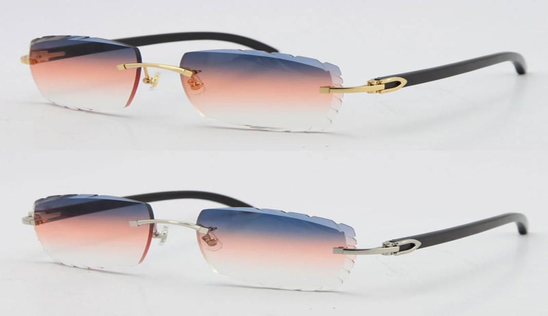 Selling 3524012 Rimless Original Black Buffalo Horn Sunglasses carving Lens Unisex driving glasses C Decoration gold metal frame E6634516
Selling 3524012 Rimless Original Black Buffalo Horn Sunglasses carving Lens Unisex driving glasses C Decoration gold metal frame E6634516