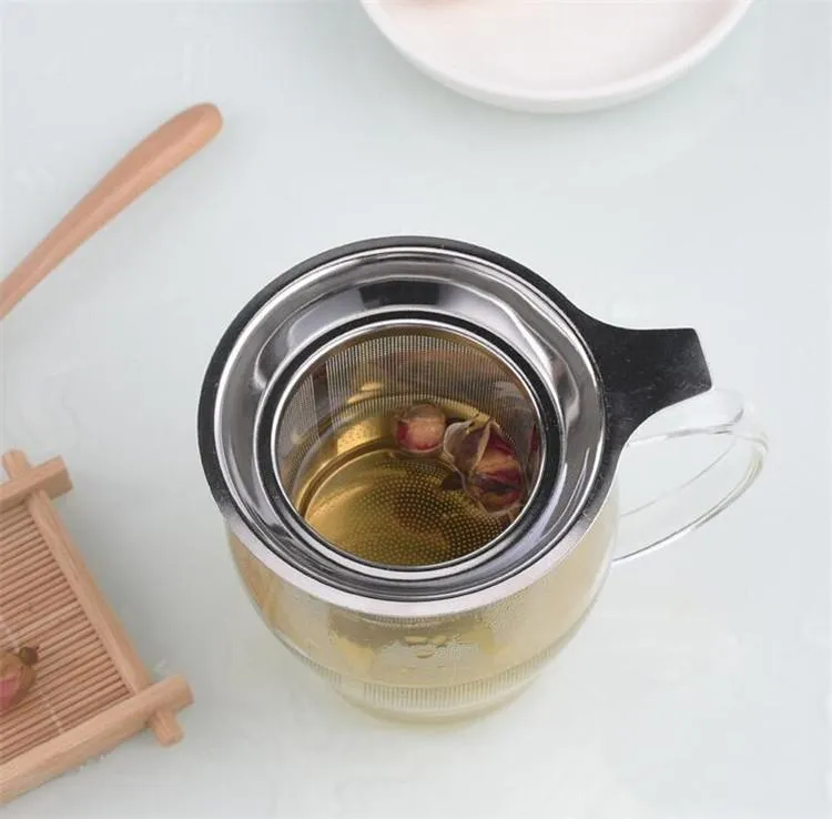 Mesh Infuser New Reusable Strainer Stainless Steel Teapot Loose Tea Leaf Spice Filter Items For Coffee Kitchen Tool DHL G0526 4.23 0718