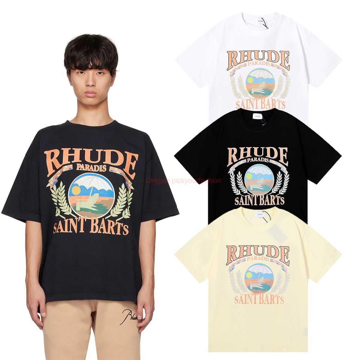 Designer Fashion Clothing Tees Tshirt Rhude Sunset Beach Pleasant Pattern Printed Double Yarn Cotton Casual Loose Short Sleeve Tshirt for Men Women Cotton Streetwe, White fh5053
Designer Fashion Clothing Tees Tshirt Rhude Sunset Beach Pleasant Pattern Printed Double Yarn Cotton Casual Loose Short Sleeve Tshirt for Men Women Cotton Streetwe, White fh5053