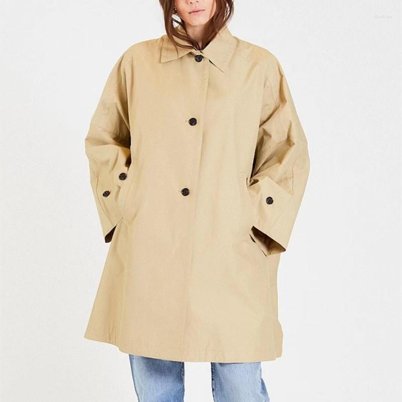 Women's Jackets Women's Windbreaker Detachable Lining Loose Long Sleeve Single Breasted Trench Coat Cotton Blended Casual
Women's Jackets Women's Windbreaker Detachable Lining Loose Long Sleeve Single Breasted Trench Coat Cotton Blended Casual