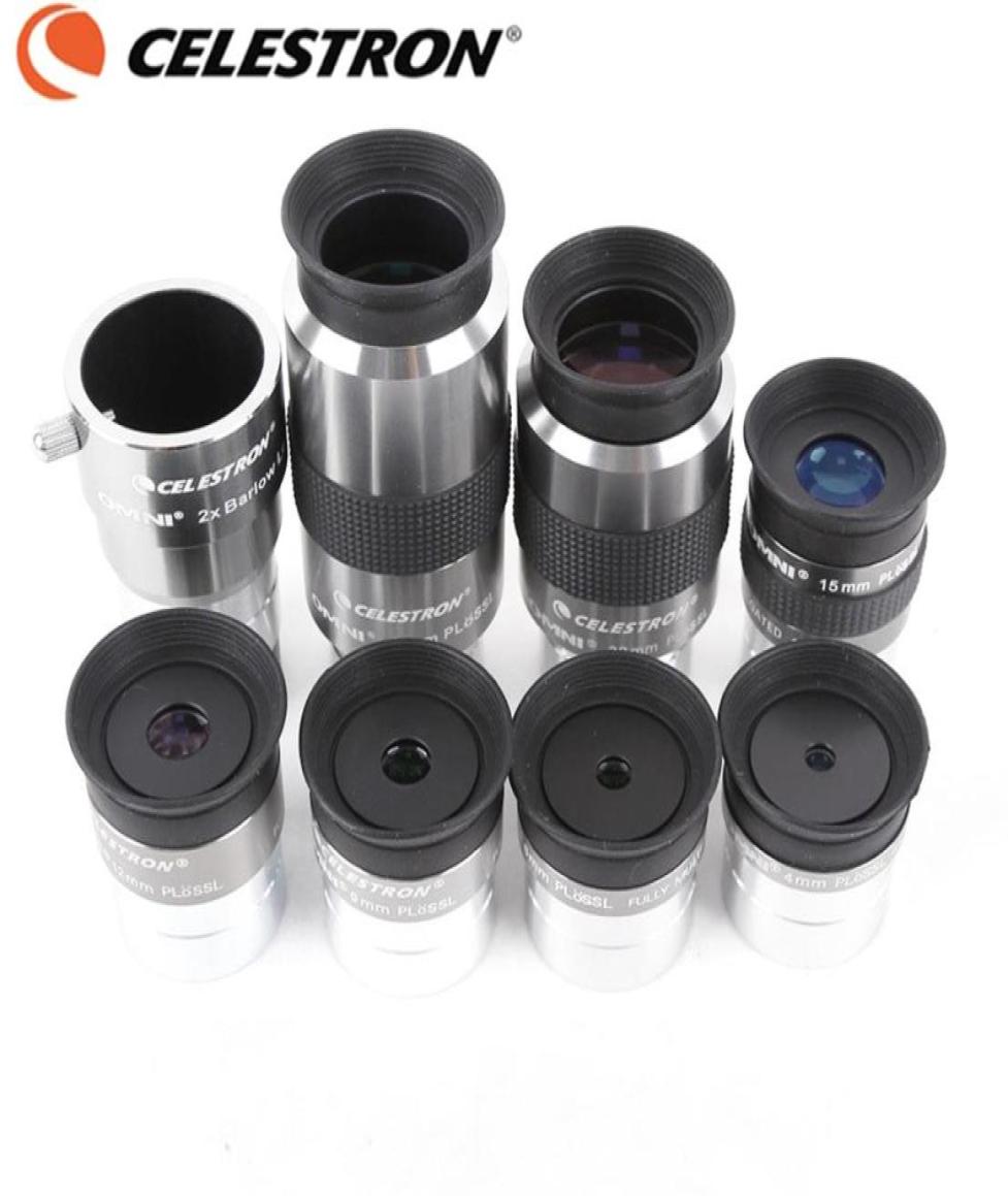 Celestron OMNI 4mm 6mm 9mm 12mm 15mm 32mm 40mm HD Eyepiece 2x Barlow Lens Fully MultiCoated Metal Astronomy Telescope Monocular282