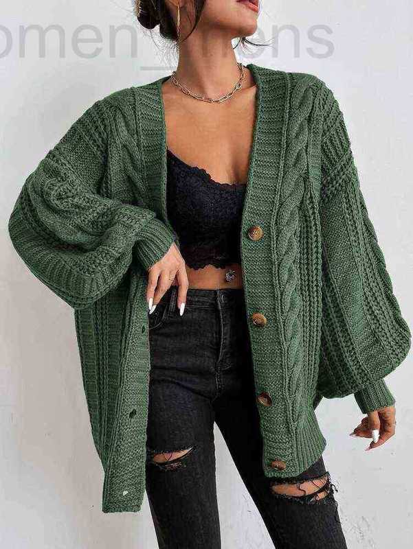 Women's Sweaters designer Loose swter female fat autumn winter lazy style fried dough twist solid color cardigan V-neck Lantern Slve IRIS, Light coffee
Women's Sweaters designer Loose swter female fat autumn winter lazy style fried dough twist solid color cardigan V-neck Lantern Slve IRIS, Light coffee