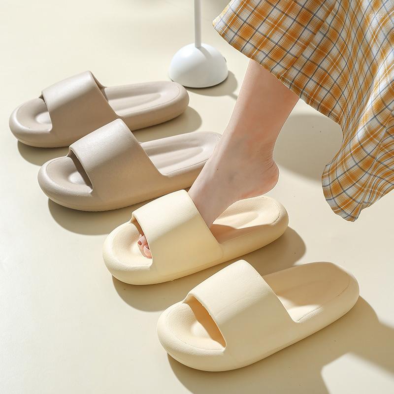 Slippers Soft Sole EVA Cloud Women Non-slip Bathroom Slipper For Home Slides Woman 2023 Summer Thick Platform Sandals Flip Flops, Yellow
Slippers Soft Sole EVA Cloud Women Non-slip Bathroom Slipper For Home Slides Woman 2023 Summer Thick Platform Sandals Flip Flops, Yellow