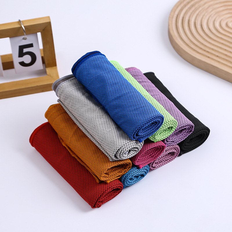 Ice Cold Towel Summer Fitness Cool Quick Dry Soft Breathable Adult Kid Sport Cooling Towel