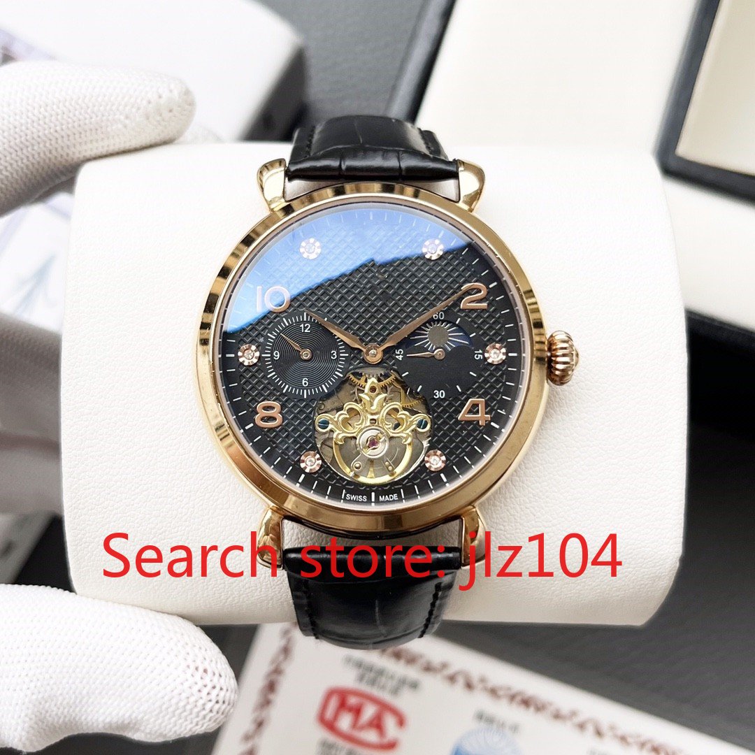 LLS Men's mechanical watch, multifunction, sapphire crystal, automatic mechanical movement, stainless steel case, 42 mm, high quality clone,rr
LLS Men's mechanical watch, multifunction, sapphire crystal, automatic mechanical movement, stainless steel case, 42 mm, high quality clone,rr