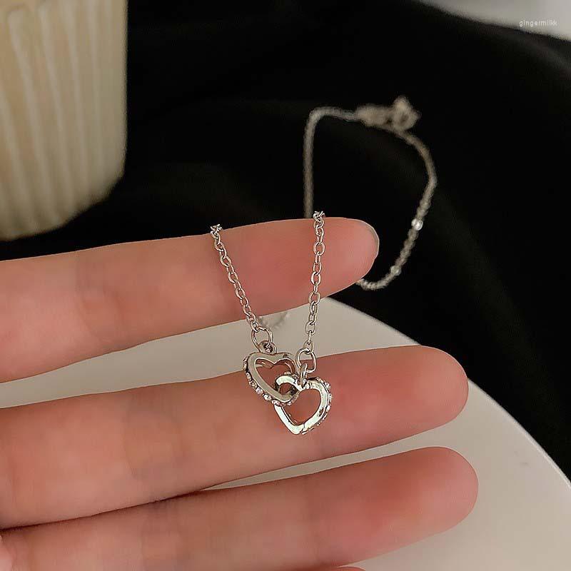 Chains Trendy Heart Shaped Pendant Necklace Opal Chain Shiny Women 2023 Temperament Jewelry Choker Wedding Gifts
Chains Trendy Heart Shaped Pendant Necklace Opal Chain Shiny Women 2023 Temperament Jewelry Choker Wedding Gifts