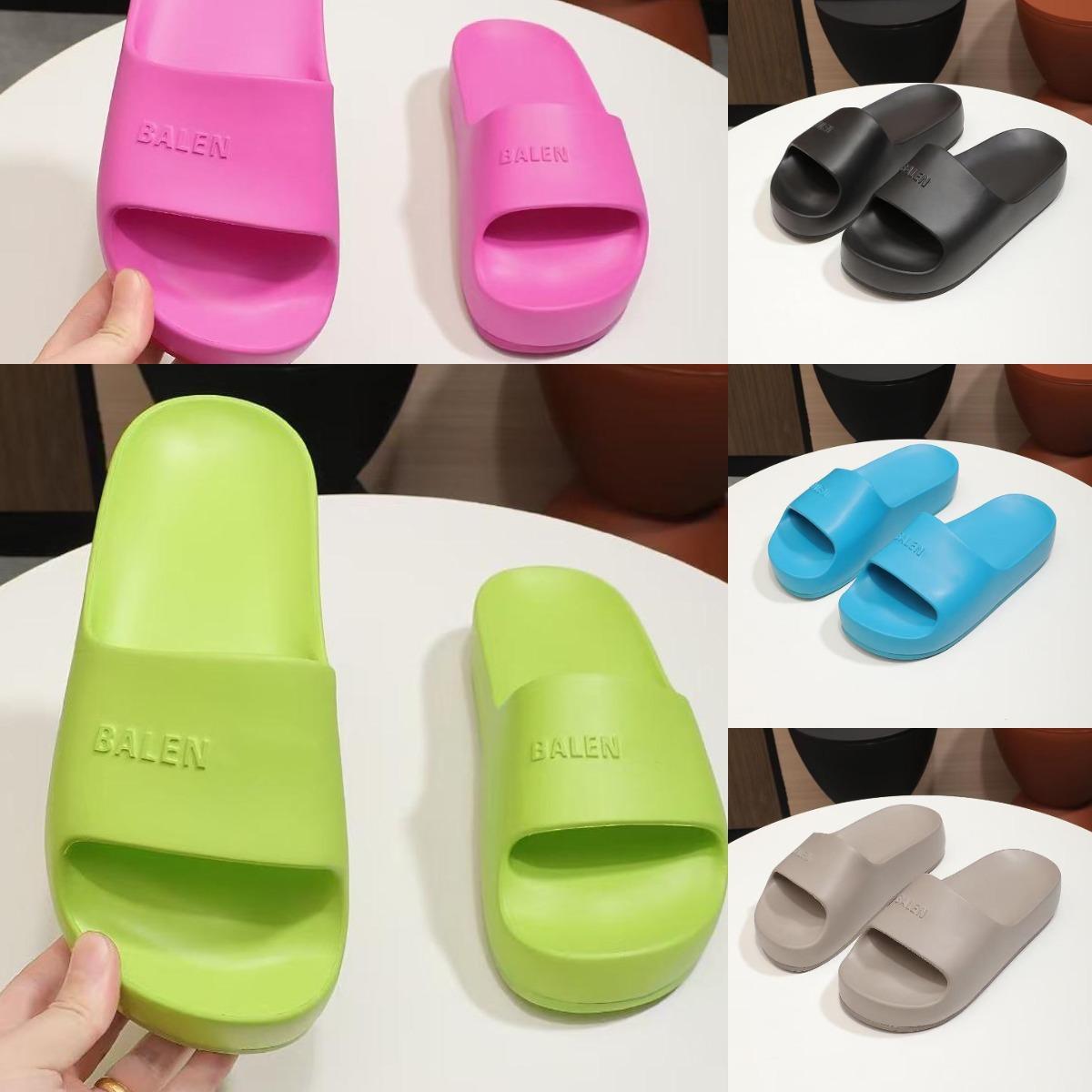 Designer Women Sandals Thick Bottom Slippers Classic Black Pink Gray Blue Flat Slipper Bathroom Leather Print Woman Flip Flops Luxury Pantoufles Sandal Slides
Designer Women Sandals Thick Bottom Slippers Classic Black Pink Gray Blue Flat Slipper Bathroom Leather Print Woman Flip Flops Luxury Pantoufles Sandal Slides