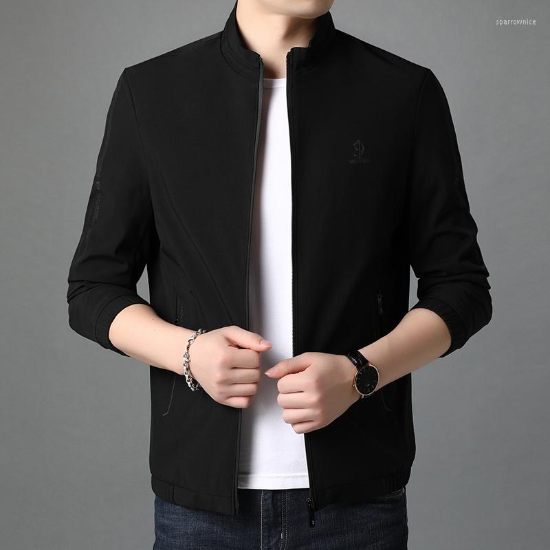 Men's Jackets Top Mens Casual Fashion Stand Collar Quality Streetwear Brand Coats And Zipper Windbreaker Simple Clothes 2023, Black
Men's Jackets Top Mens Casual Fashion Stand Collar Quality Streetwear Brand Coats And Zipper Windbreaker Simple Clothes 2023, Black