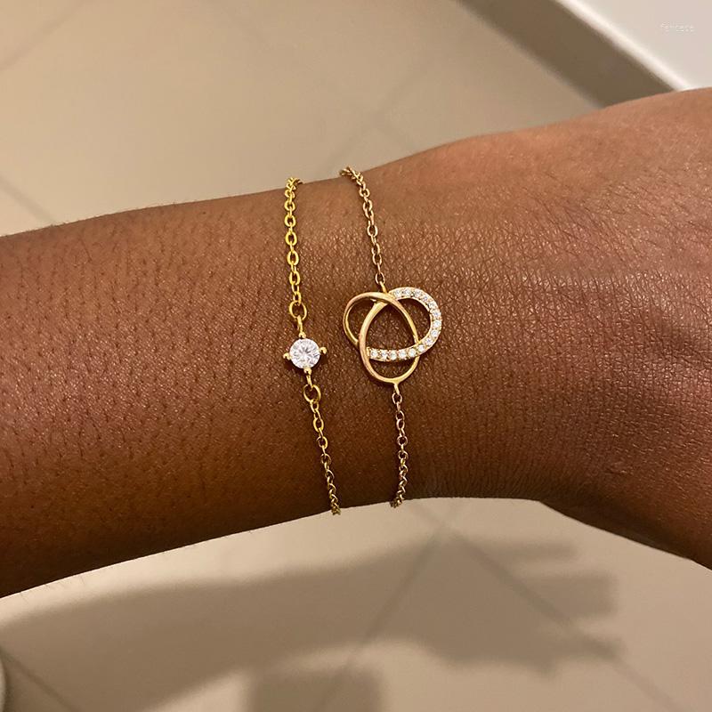 Link Bracelets 5PCS Single Zircon Circle Bead For Stainless Steel Bracelet Summer Jewelry Couple Friends Accessories Gift 2023
Link Bracelets 5PCS Single Zircon Circle Bead For Stainless Steel Bracelet Summer Jewelry Couple Friends Accessories Gift 2023