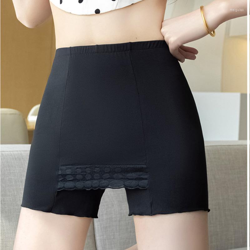 Women's Panties Women's Safety Shorts High Waisted Elastic Double Layered Seamless Ice Silk Skirt, Green
Women's Panties Women's Safety Shorts High Waisted Elastic Double Layered Seamless Ice Silk Skirt, Green