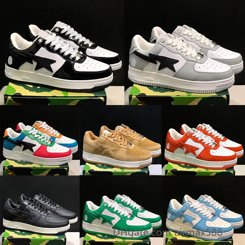 with box Designer Bapestas Casual Shoes Mens Womens STA Sk8 Skate Men Women Bapesta Camouflage Low Top Sneakers
with box Designer Bapestas Casual Shoes Mens Womens STA Sk8 Skate Men Women Bapesta Camouflage Low Top Sneakers